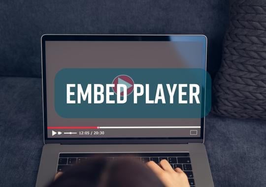 embed video securly with aws S3 expiring link