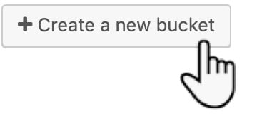 Screenshot 9: Step 5: Create a Bucket