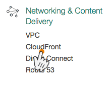 Screenshot 1: How to create a CloudFront distribution for S3 Media Maestro (versions 3.2.4 and below)