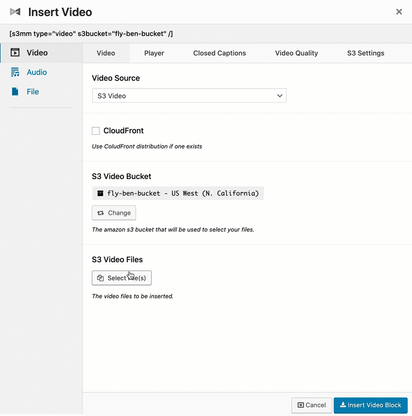 Screenshot 1: How to delete a file from S3