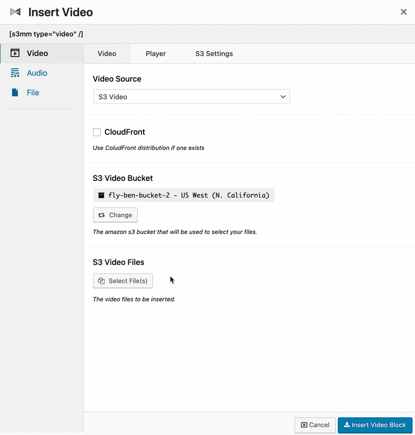 Screenshot 1: How to add a folder to a bucket