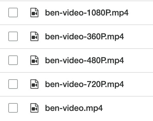 Screenshot 4: How to transcode videos