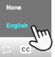 Screenshot 2: How to use closed captioning