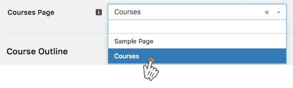 Screenshot 2: How do I create a course listing or catalog page