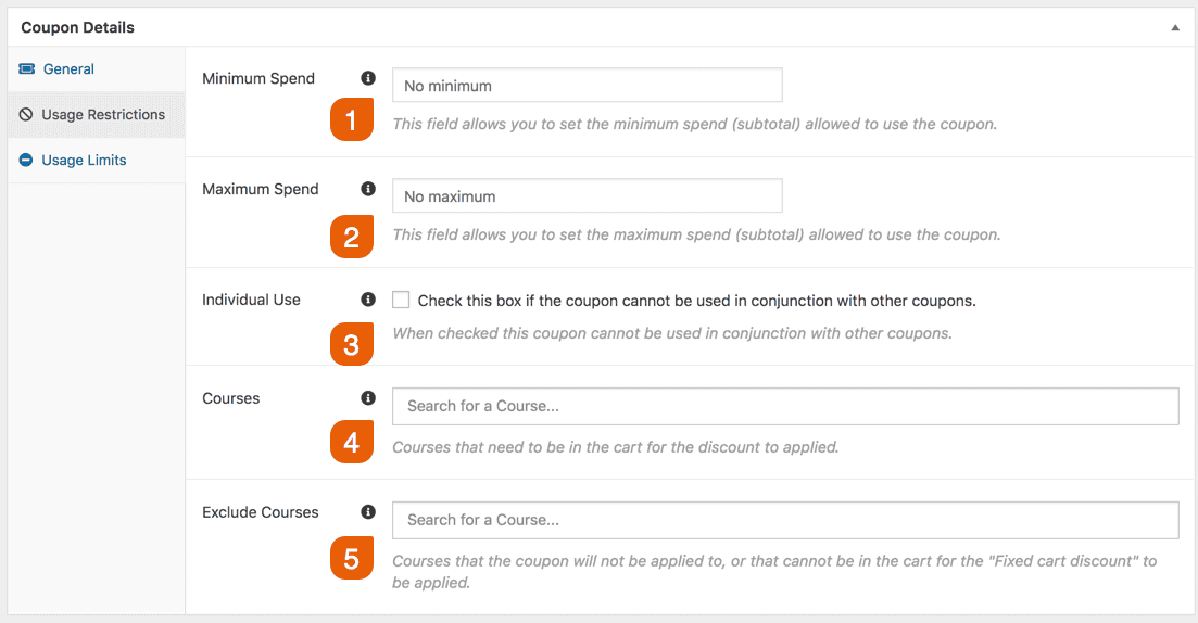 Screenshot 2: How can I create coupons for my course