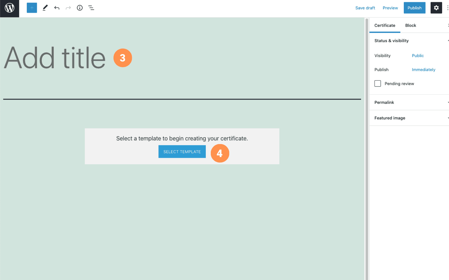 Screenshot 2: How can I generate a PDF certificate of completion