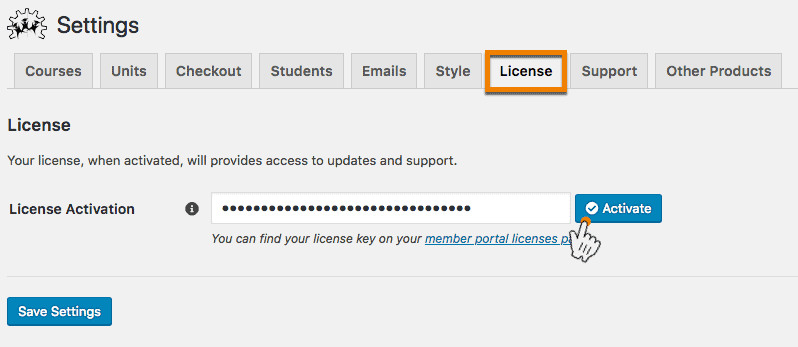 Screenshot 1: How does the licensing work for WP Courseware